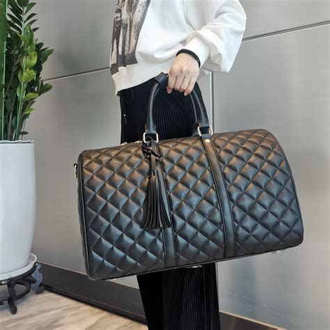 fake designer overnight bags|designer duffle bag women.